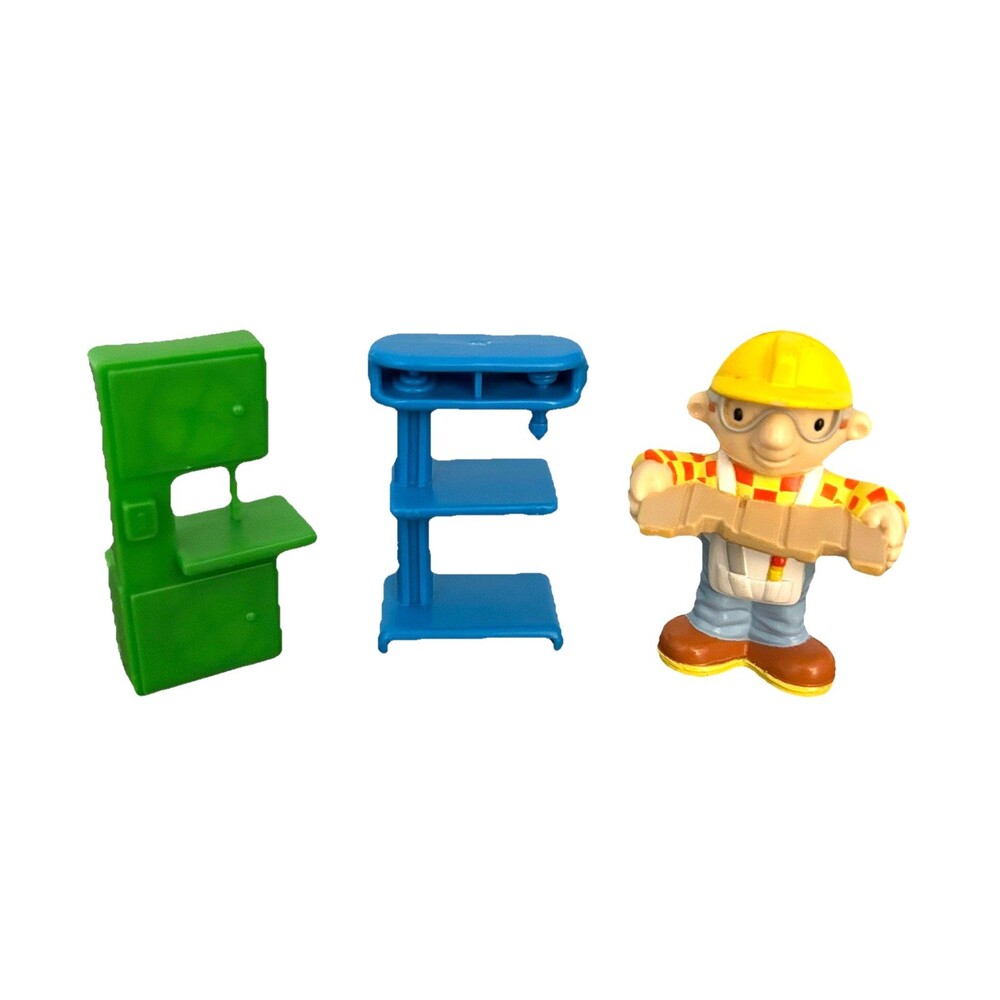 Fisher-Price Bob the Builder Figure and Tool Pieces